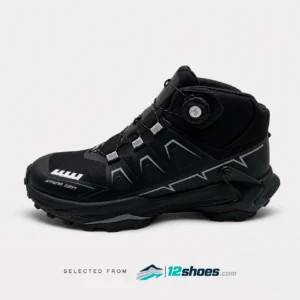 6765-101 Mid-cut outdoor hiking shoes - Black