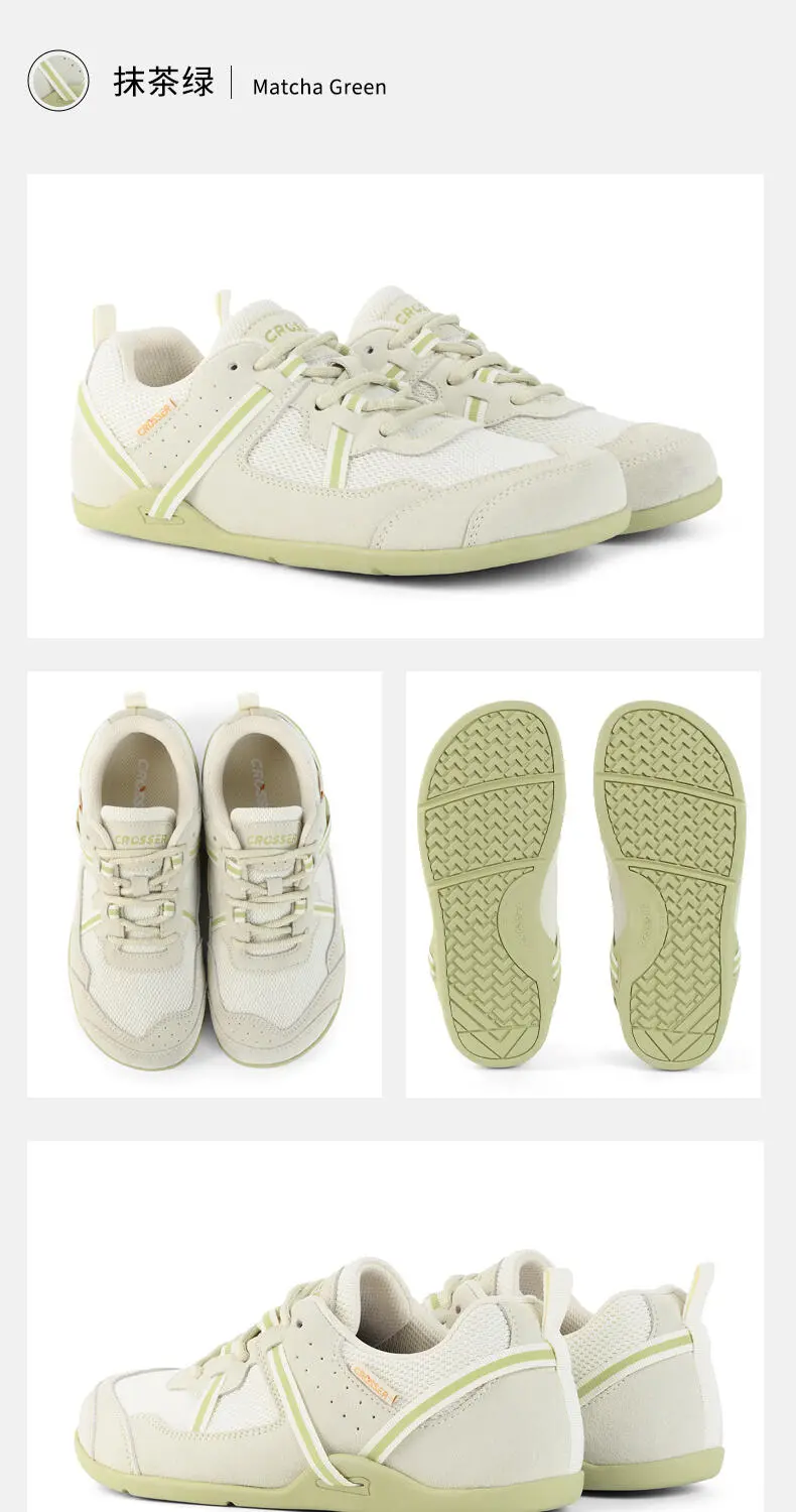 CROSSER 8251 Zero-Drop Wide-Toe Barefoot Training Shoes