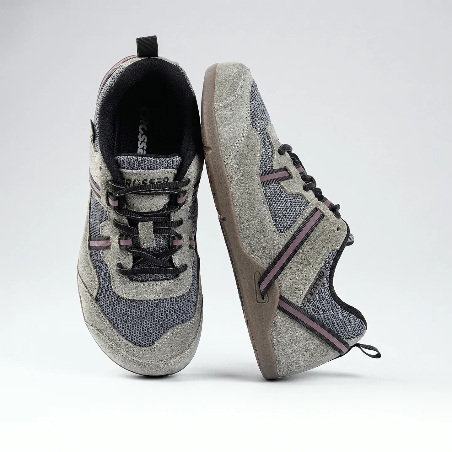 CROSSER 8251 Zero-Drop Wide-Toe Breathable Mesh Barefoot Training Shoes