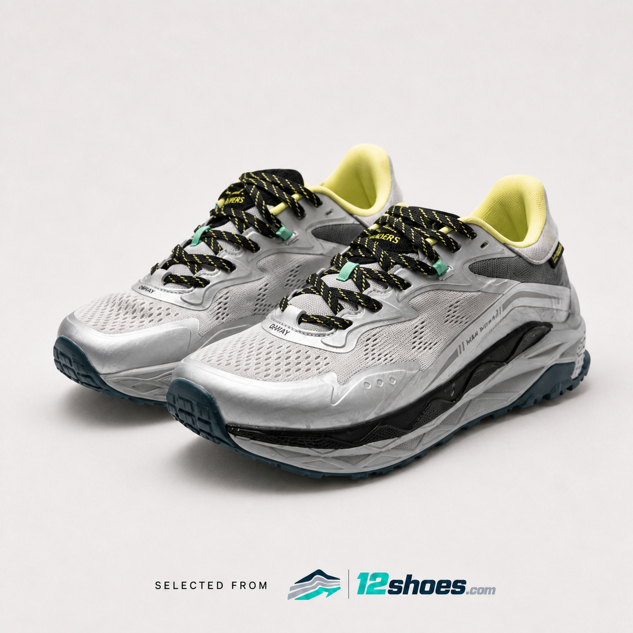 PODLERS 411 Wide Toe Box Breathable Cushioned Walking Shoes