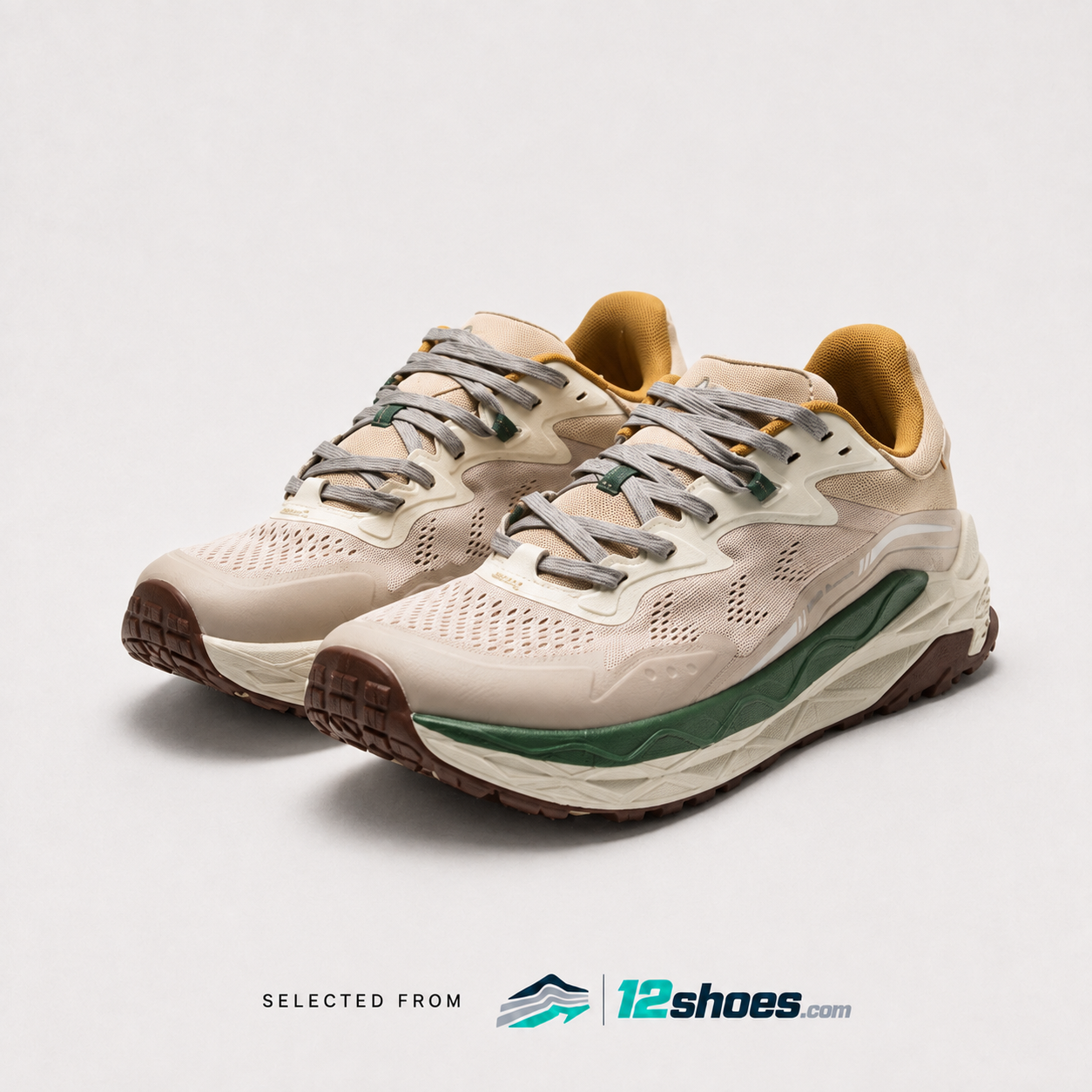 PODLERS 411 Wide Toe Box Breathable Cushioned Walking Shoes