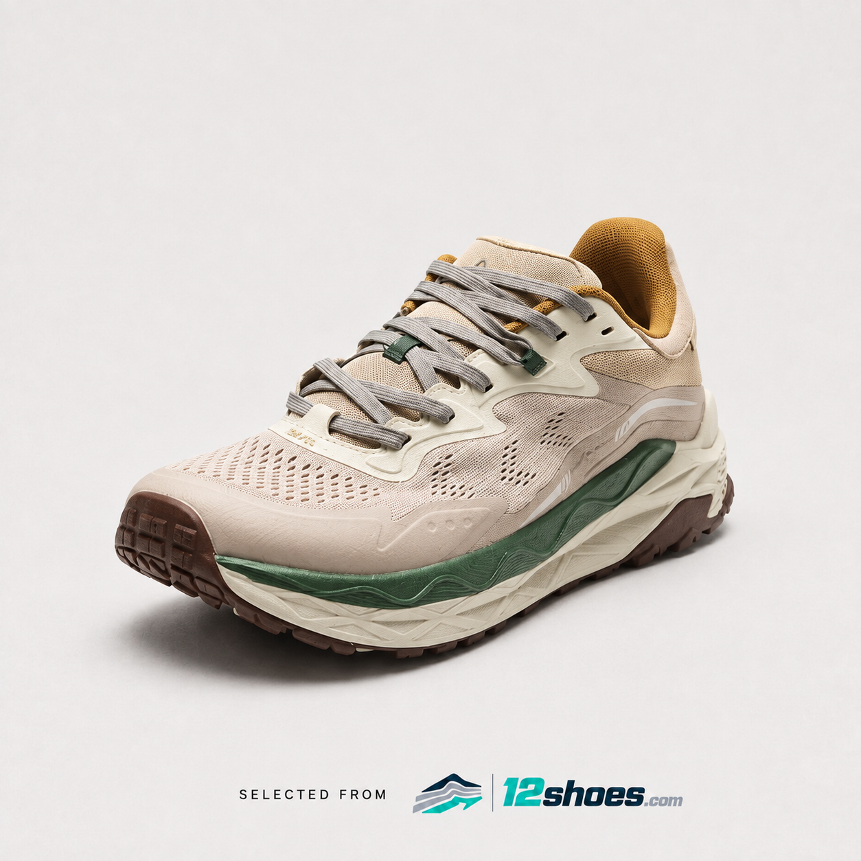 PODLERS 411 Wide Toe Box Breathable Cushioned Walking Shoes