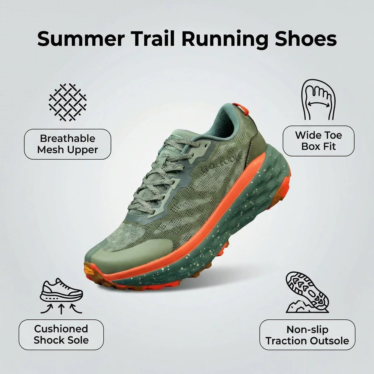 6605 Trail Running Shoes product detail image 10