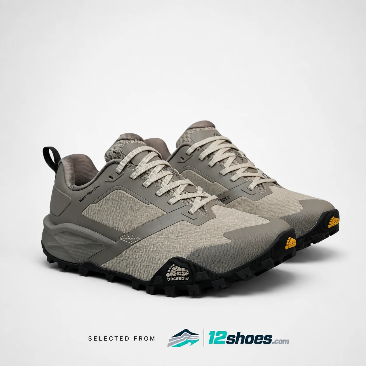 6610 Hiking Shoes in Light Grey / White, main view 1