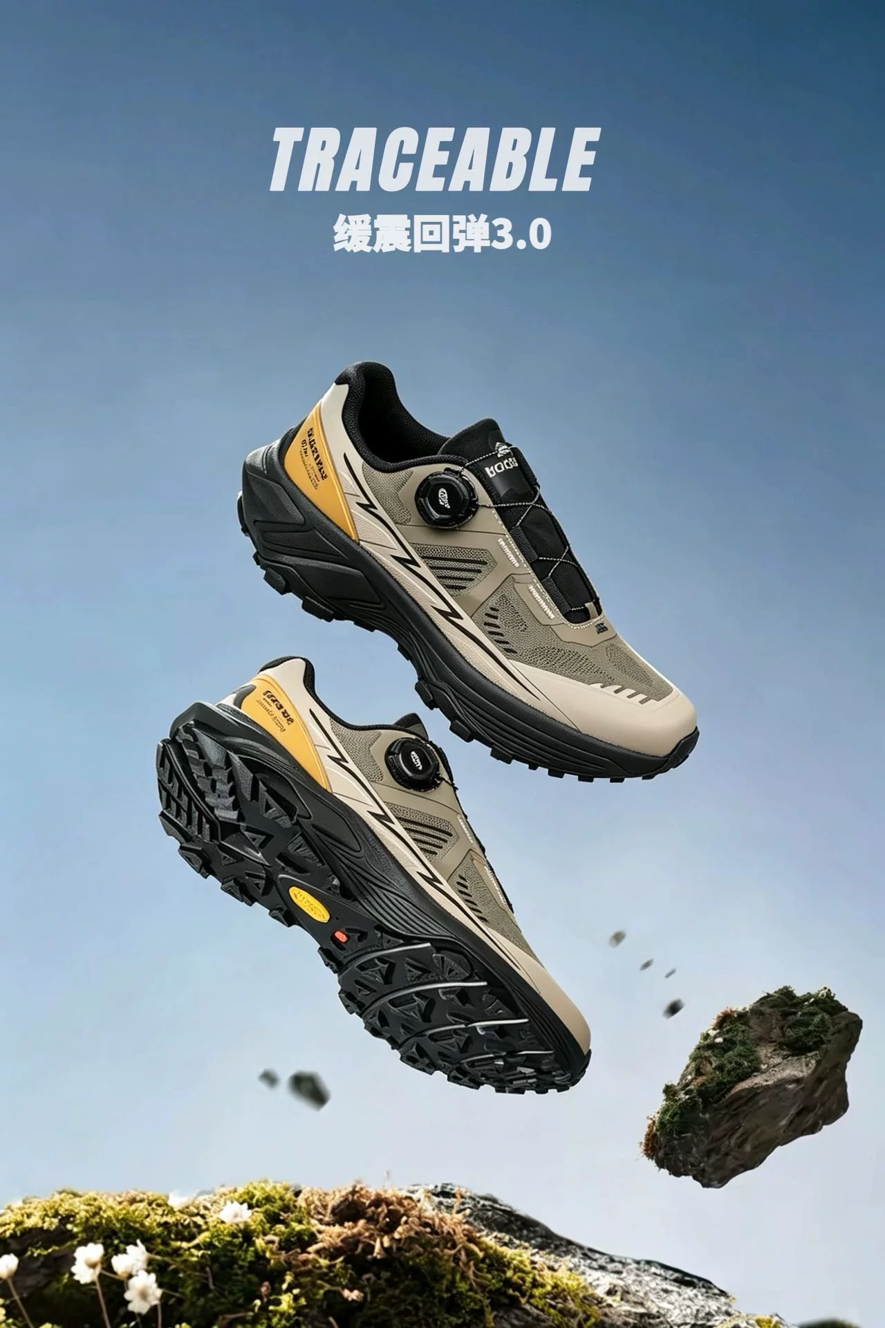 6615 Dial Trail Running Shoes product detail image 7