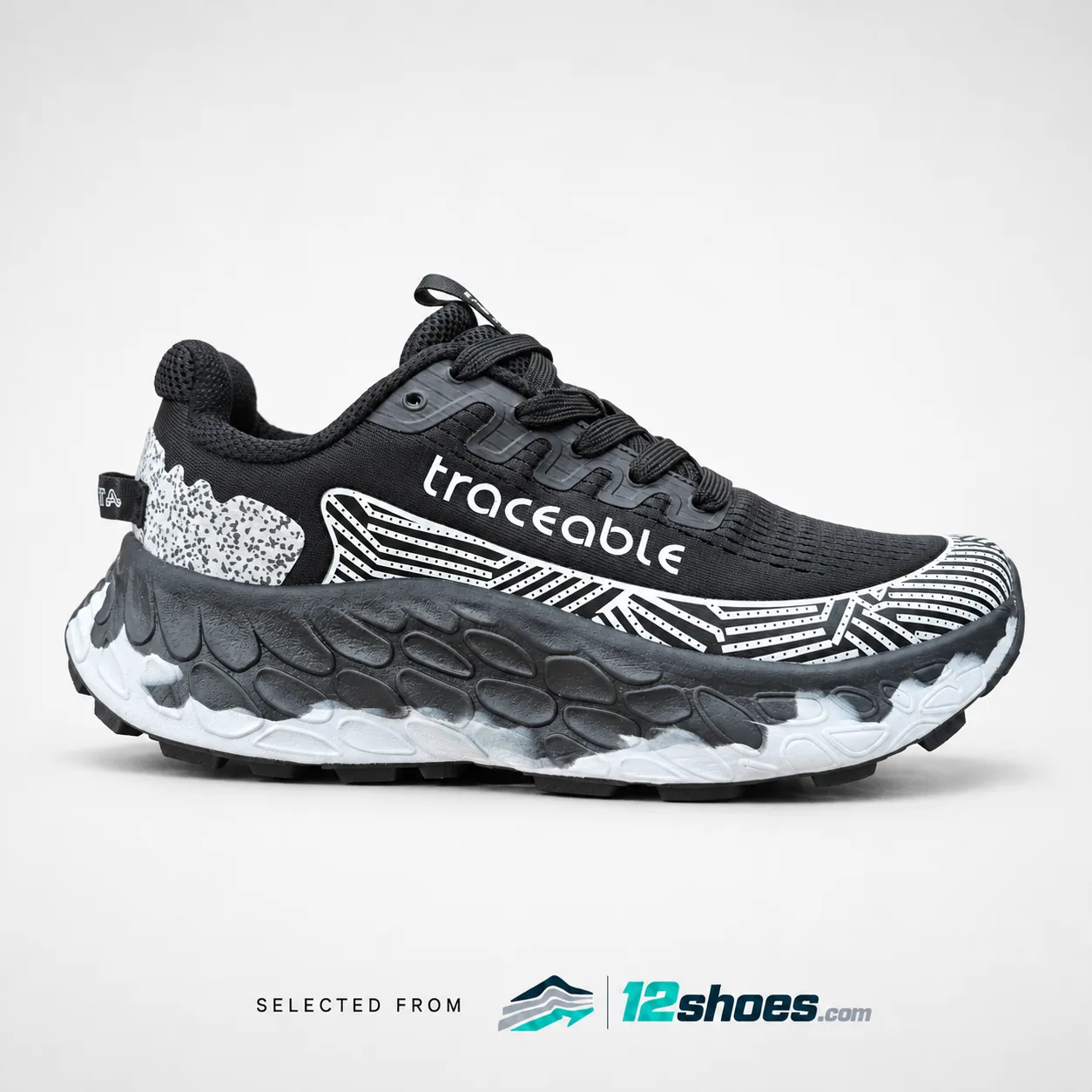 TRACEABLE 6655 Mesh Lace-Up Trail Running Shoes