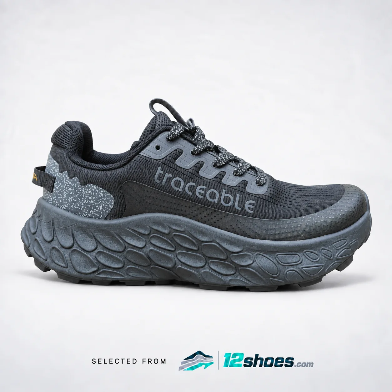 TRACEABLE 6655 Mesh Lace-Up Trail Running Shoes