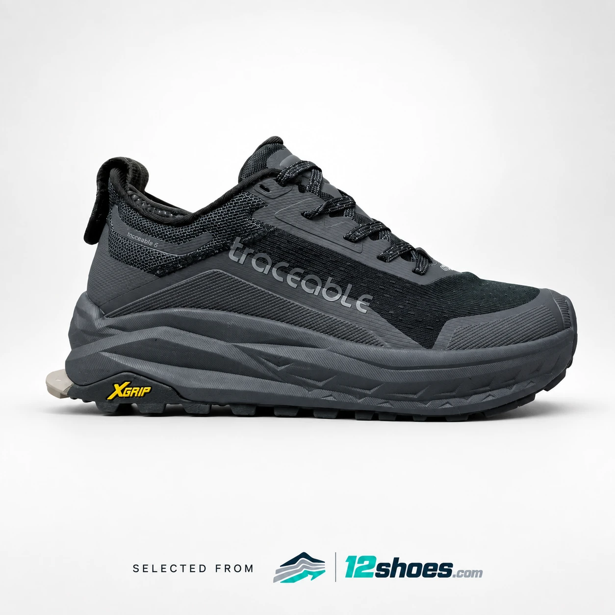 6661 Trail Running Shoes in Dark Grey / Black, main view 1
