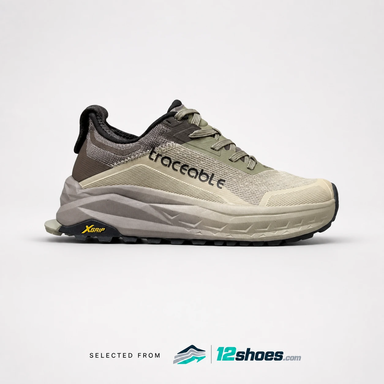 6661 Trail Running Shoes in Sand / Taupe, main view 1