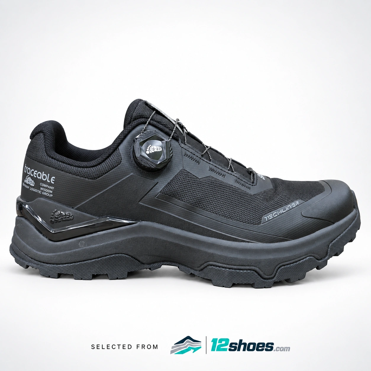 TRACEABLE 6688 Dial-Adjust Hiking Shoes with Reinforced Toe