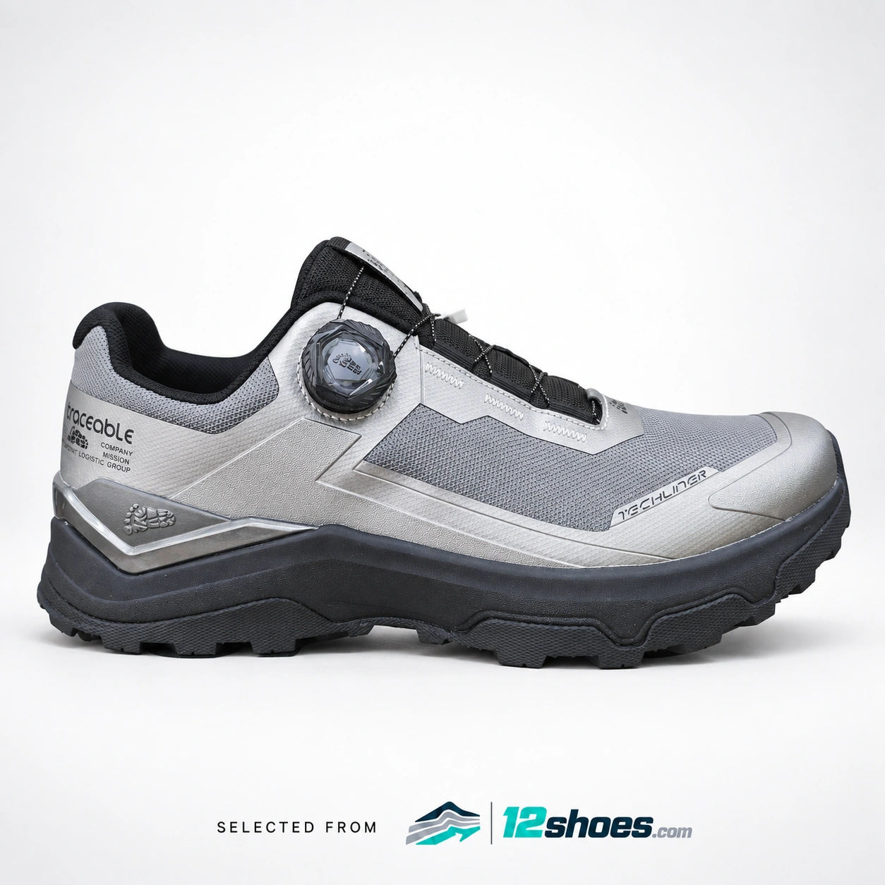 TRACEABLE 6688 Dial-Adjust Hiking Shoes with Reinforced Toe