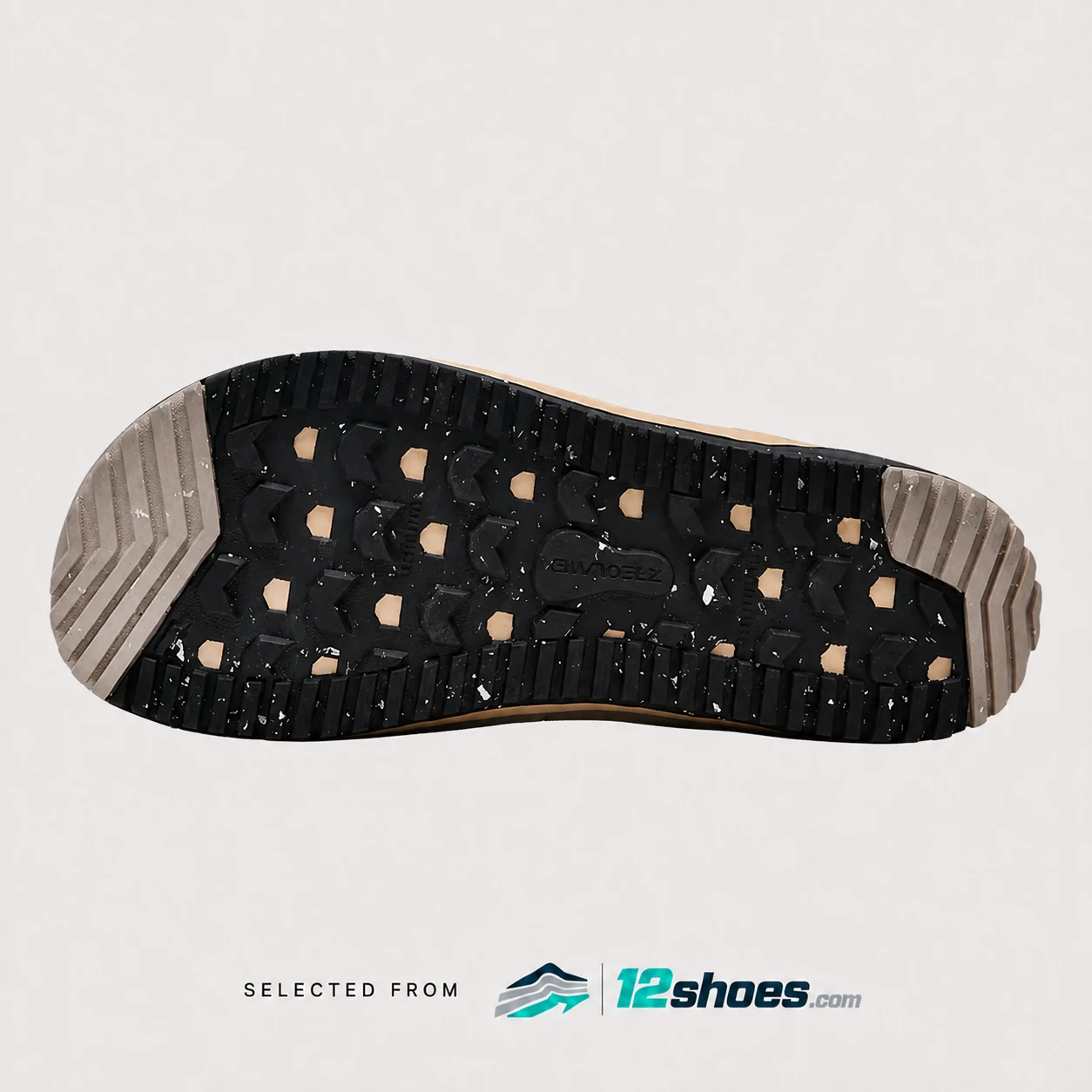 ZEROLAND ZL9101 waterproof high-top walking shoe outsole