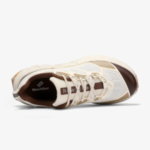 Newhiker NH6588 khaki trail running shoes, top view